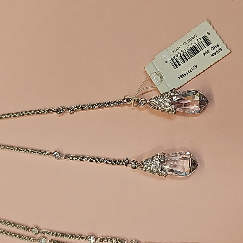 Kendra Scott Sivan silver Choker Necklace